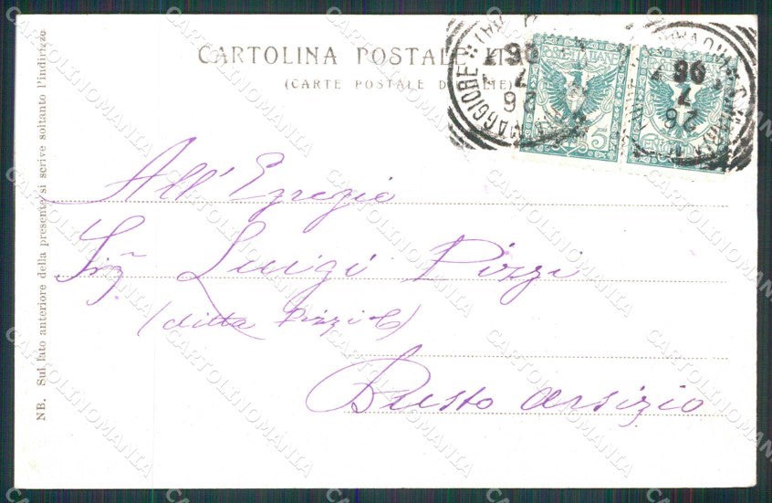 Verbania Santa Maria Maggiore Buttogno Valle Vigezzo cartolina RB6426 – retro