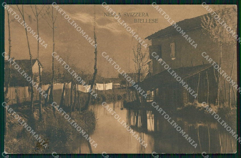 Biella Città Svizzera Biellese cartolina RB6427 – fronte