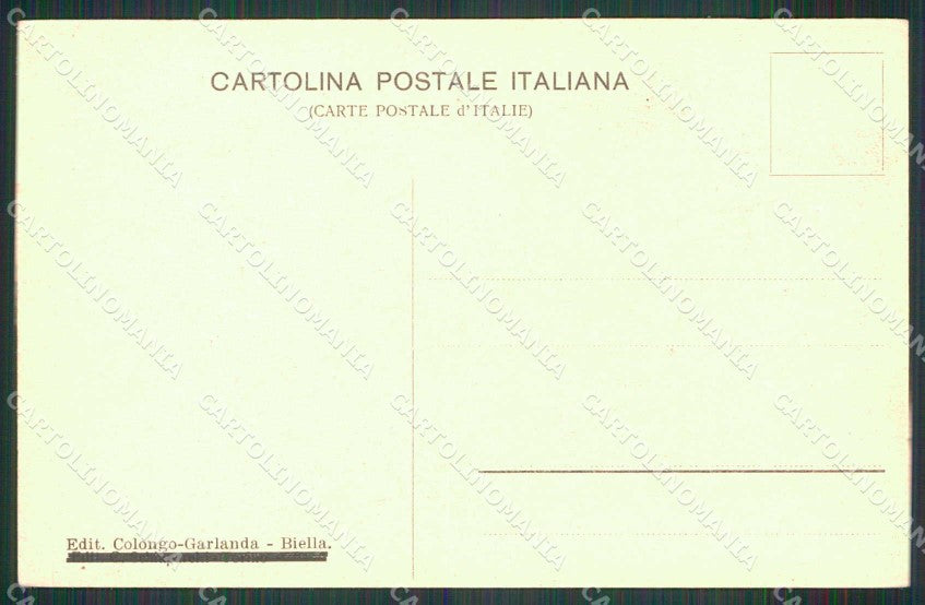 Biella Città Svizzera Biellese cartolina RB6427 – retro