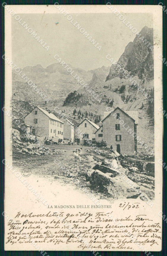 Cuneo Borgo San Dalmazzo Madonna delle Fenestre cartolina RB6453 – fronte