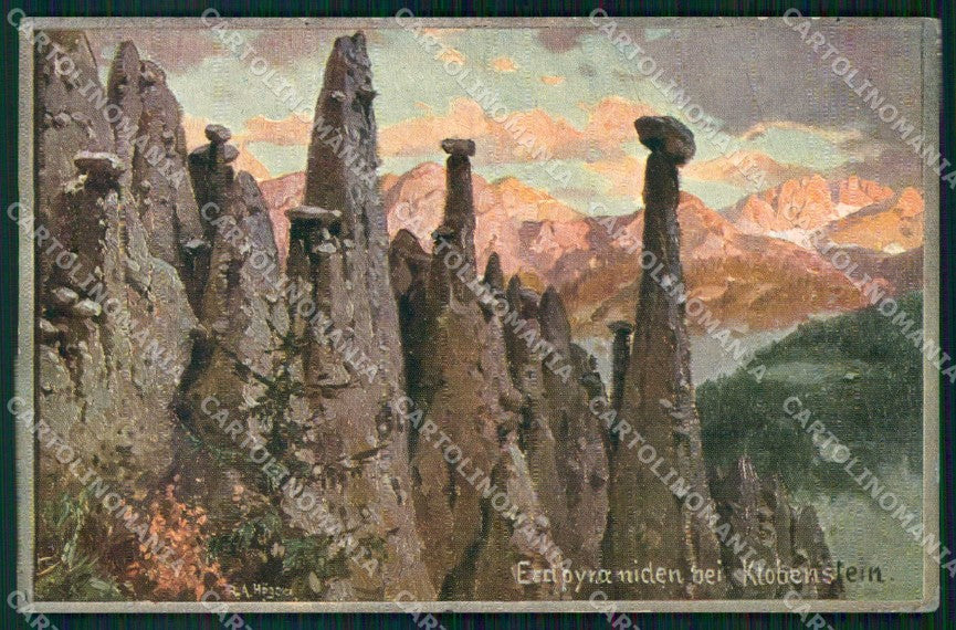 Bolzano Renon Collalbo Dolomiti cartolina RB6457 – fronte