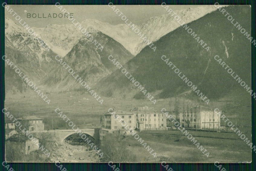 Sondrio Sondalo Bolladore ABRASA cartolina RB6458 – fronte