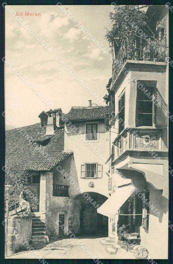 Bolzano Merano Sud Tirolo cartolina RB6466 – fronte