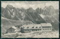 Bolzano Città Dolomiti Rosengarten ABRASA cartolina RB6468 – fronte