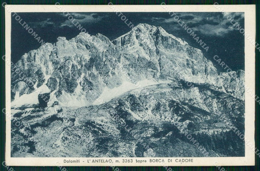 Belluno Borca di Cadore Antelao Dolomiti cartolina RB6478 – fronte
