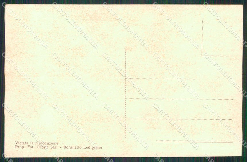 Lodi Borghetto Lodigiano Veduta Generale cartolina RB6495 – retro