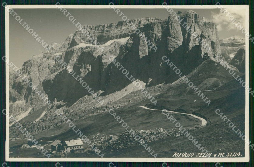 Bolzano Val Gardena Rifugio Monte Sella Foto cartolina RB6506 – fronte