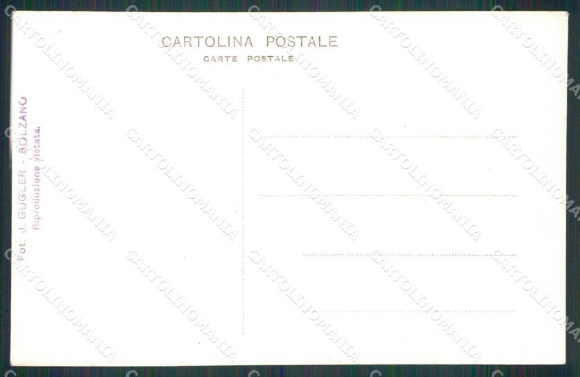 Bolzano Val Gardena Rifugio Monte Sella Foto cartolina RB6506 – retro
