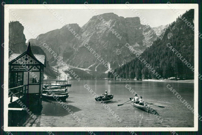 Bolzano Braies Lago Sasso la Porta Foto cartolina RB6515 – fronte
