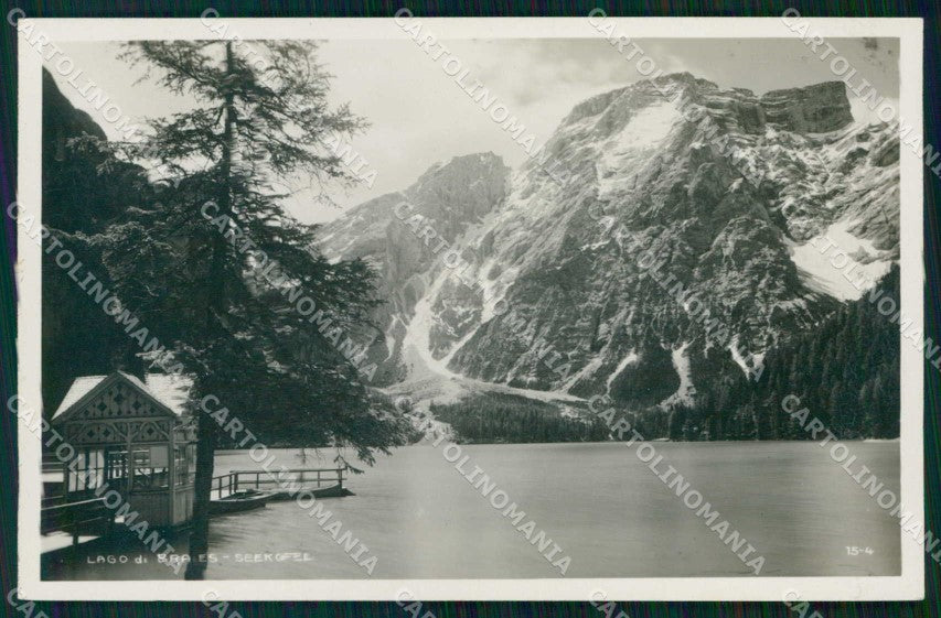 Bolzano Braies Lago Foto cartolina RB6517 – fronte