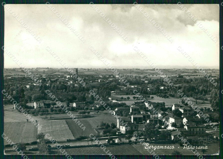 Alessandria Bergamasco PIEGA FG Foto cartolina RB6523 – fronte