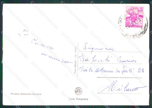 Alessandria Bergamasco PIEGA FG Foto cartolina RB6523 – retro