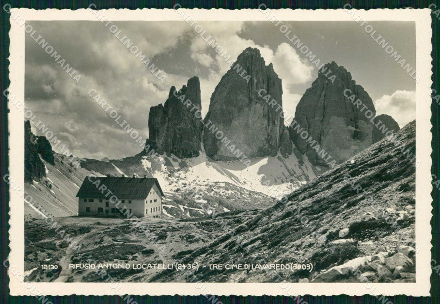 Bolzano Sesto Rifugio Antonio Locatelli FG Foto cartolina RB6525 – fronte