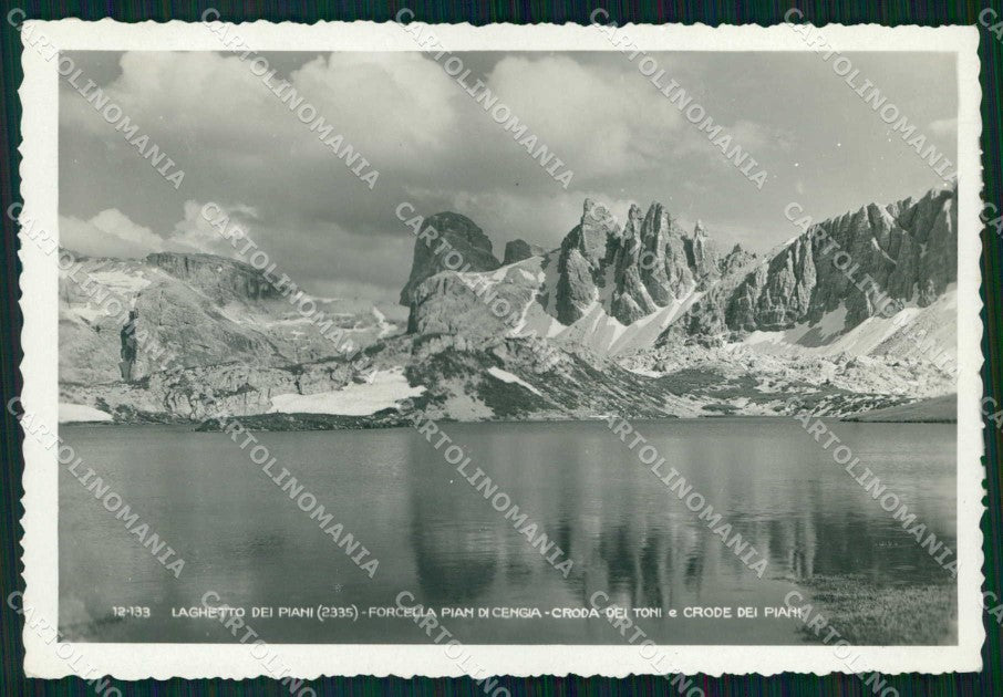 Bolzano Sesto Forcella Pian di Cengia Croda dei Toni FG Foto cartolina RB6526 – fronte