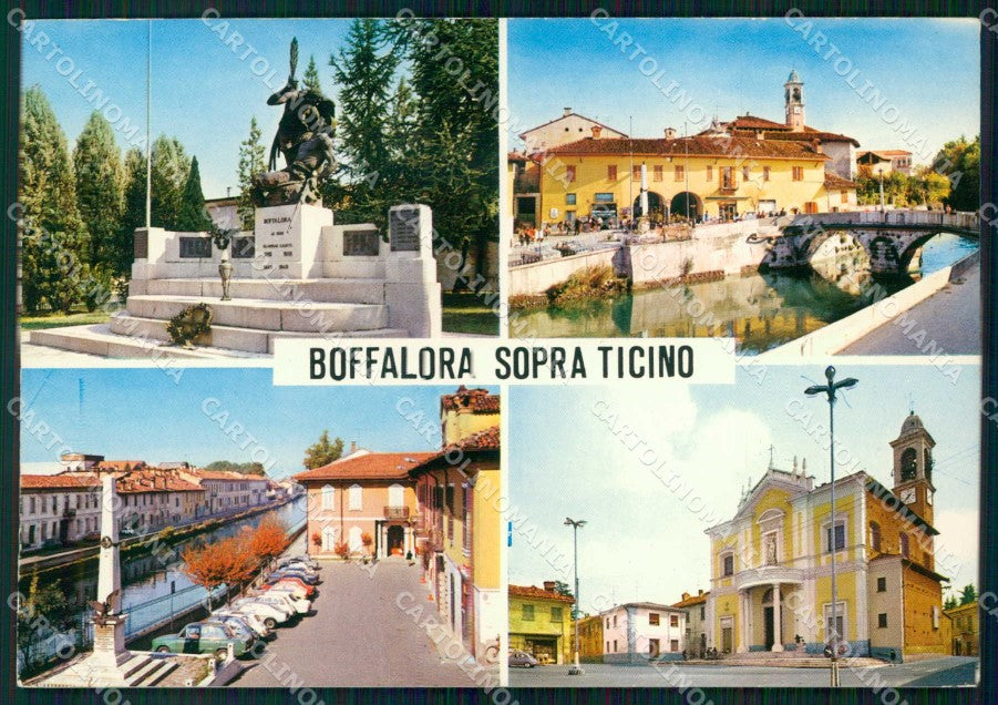 Milano Boffalora sopra Ticino FG Foto cartolina RB6528 – fronte