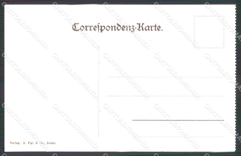 Belluno Cortina d'Ampezzo Calesse cartolina RB6546 – retro