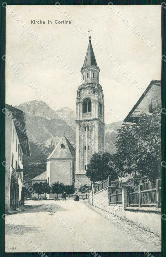 Belluno Cortina d'Ampezzo cartolina RB6548 – fronte