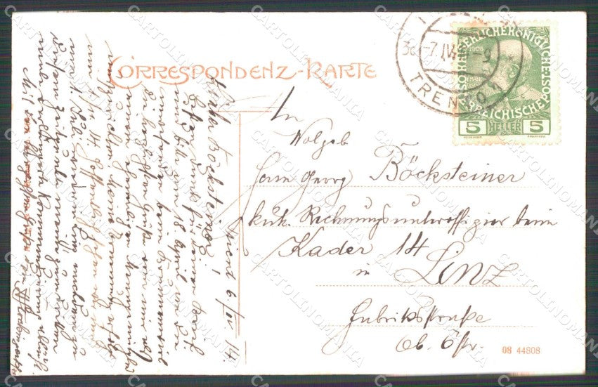 Belluno Cortina d'Ampezzo cartolina RB6548 – retro