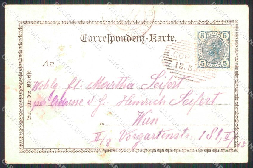 Belluno Cortina d'Ampezzo Costumi cartolina RB6552 – retro