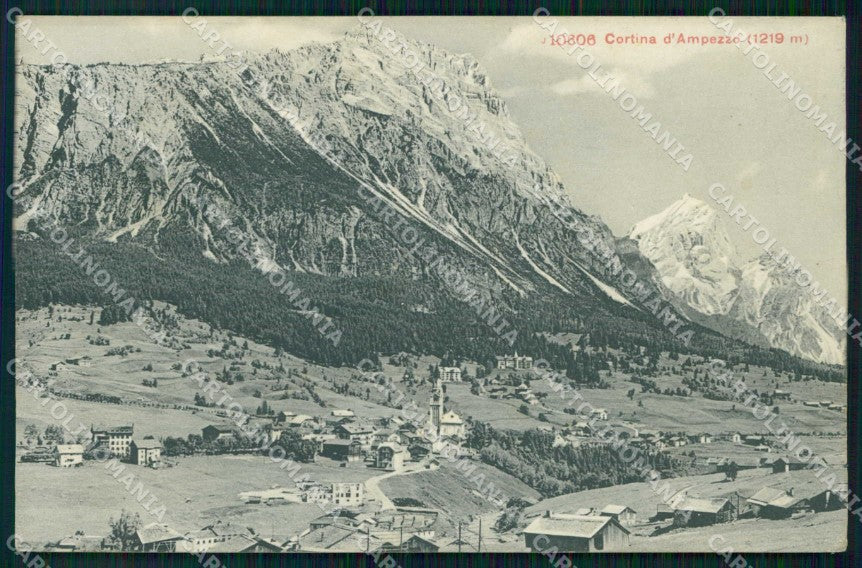 Belluno Cortina d'Ampezzo cartolina RB6566 – fronte