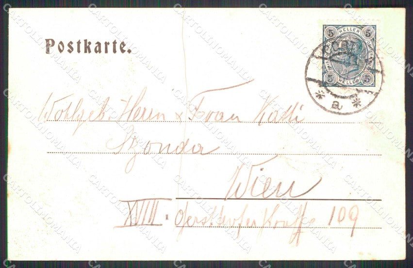Belluno Cortina d'Ampezzo Stengel 2774 cartolina RB6569 – retro