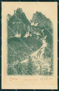 Belluno Cortina d'Ampezzo Hotel Tre Croci cartolina RB6570 – fronte