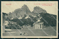 Belluno Cortina d'Ampezzo Tre Croci Monte Cristallo Piz Popena cartolina RB6580 – fronte