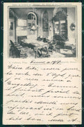 Como Città Plinius Grand Hotel Salone Lettura cartolina RB6612 – fronte