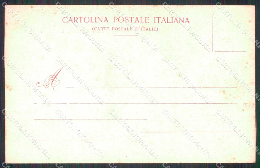 Como Città Piazza Cavour Inondazione Giugno 1901 Modiano 3094 cartolina RB6616 – retro