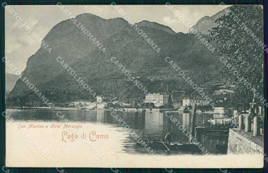 Como Menaggio Lago di Hotel San Martino cartolina RB6637 – fronte