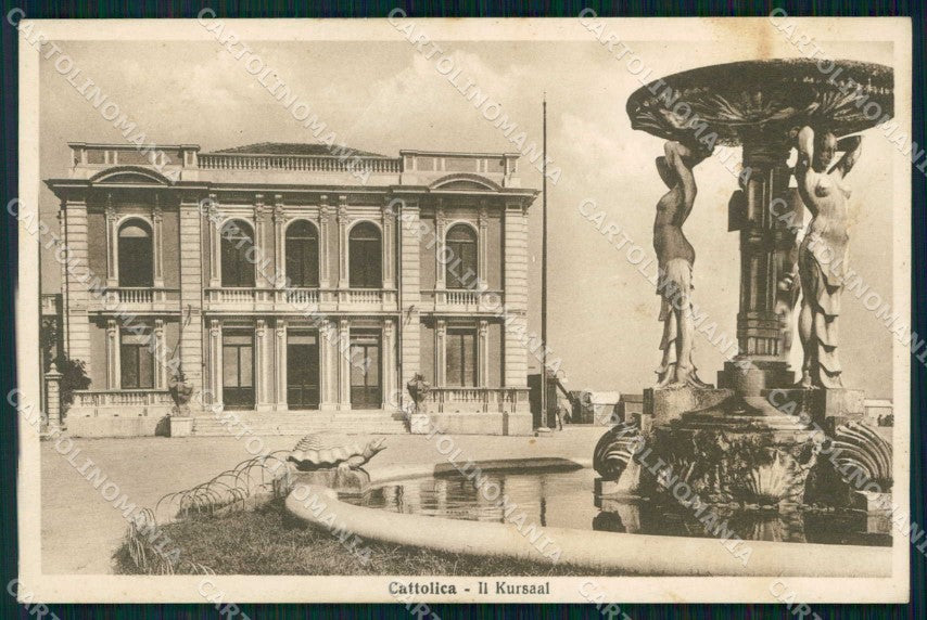 Rimini Cattolica Kursaal cartolina RB6645 – fronte