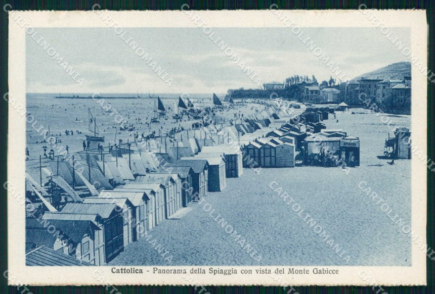 Rimini Cattolica Spiaggia cartolina RB6656 – fronte