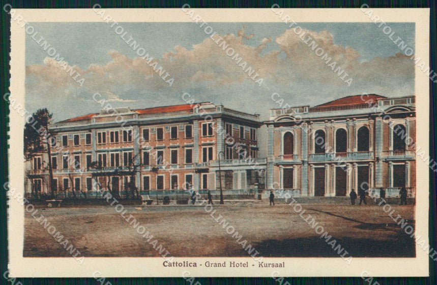 Rimini Cattolica Grand Hotel Kursaal cartolina RB6660 – fronte