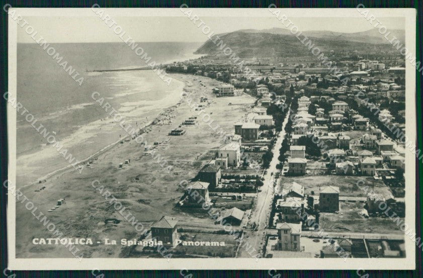 Rimini Cattolica Spiaggia cartolina RB6676 – fronte