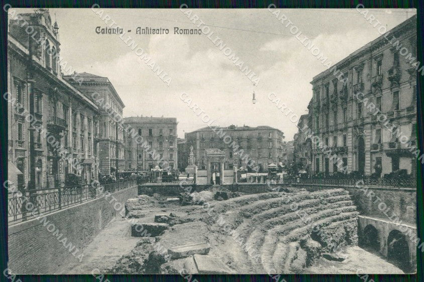 Catania Città Anfiteatro Romano cartolina RB6692 – fronte