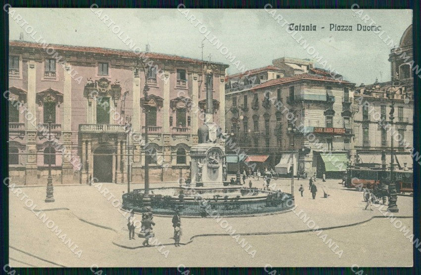 Catania Città Piazza Duomo cartolina RB6694 – fronte
