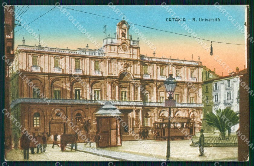 Catania Città Università Tram cartolina RB6700 – fronte