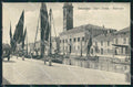 Forlì Cesenatico Porto Canale Municipio Barche cartolina RB6721 – fronte