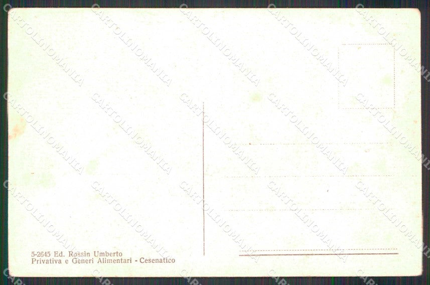 Forlì Cesenatico Spiaggia MACCHIE cartolina RB6723 – retro