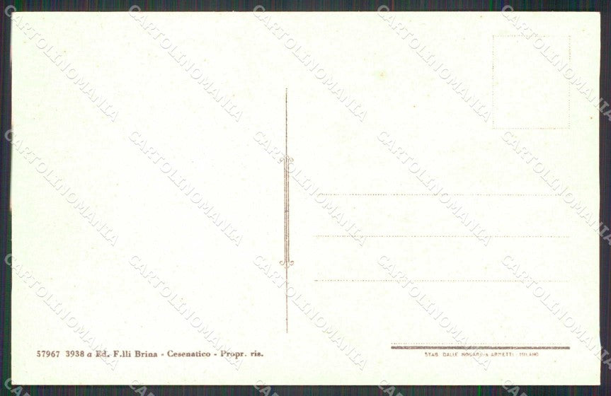 Forlì Cesenatico Grand Hotel cartolina RB6725 – retro