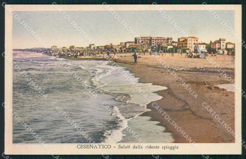 Forlì Cesenatico Spiaggia cartolina RB6736 – fronte