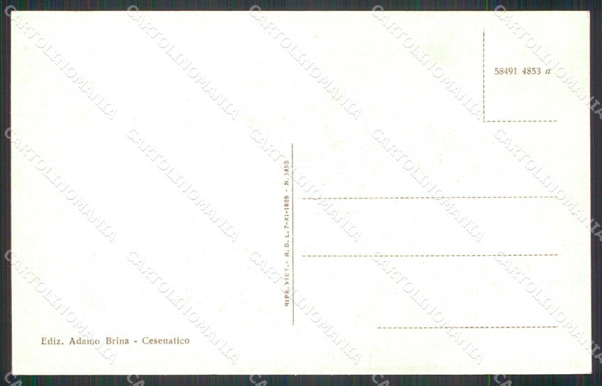 Forlì Cesenatico Spiaggia cartolina RB6736 – retro