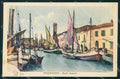 Forlì Cesenatico Porto Canale Barche cartolina RB6739 – fronte