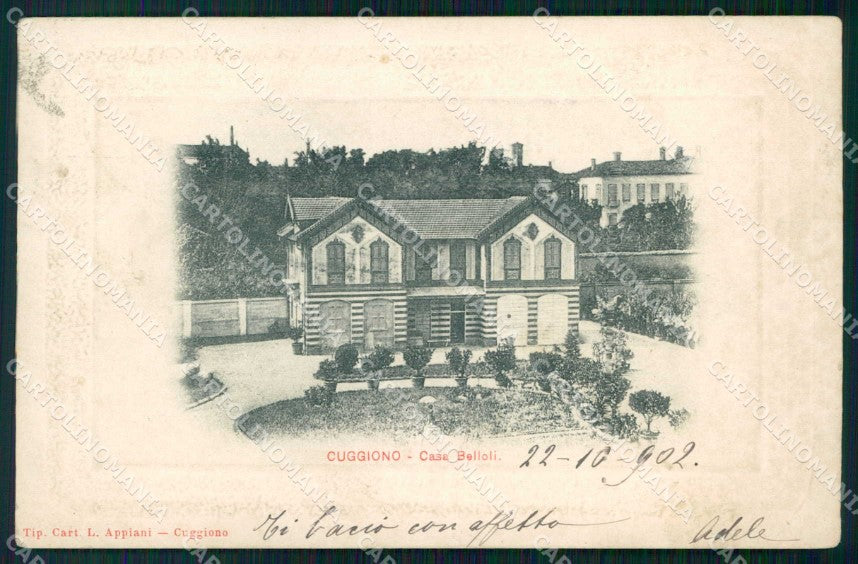 Milano Cuggiono Casa Belloli cartolina RB6746 – fronte
