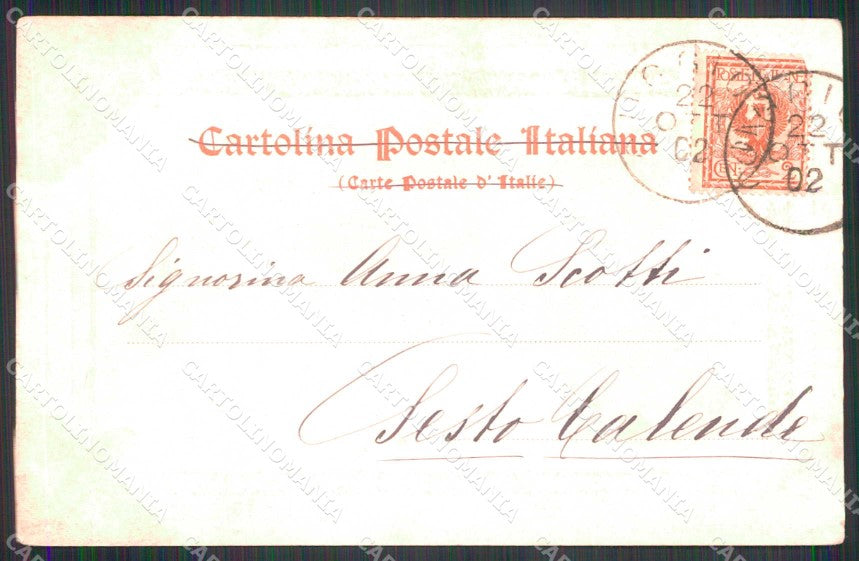 Milano Cuggiono Casa Belloli cartolina RB6746 – retro