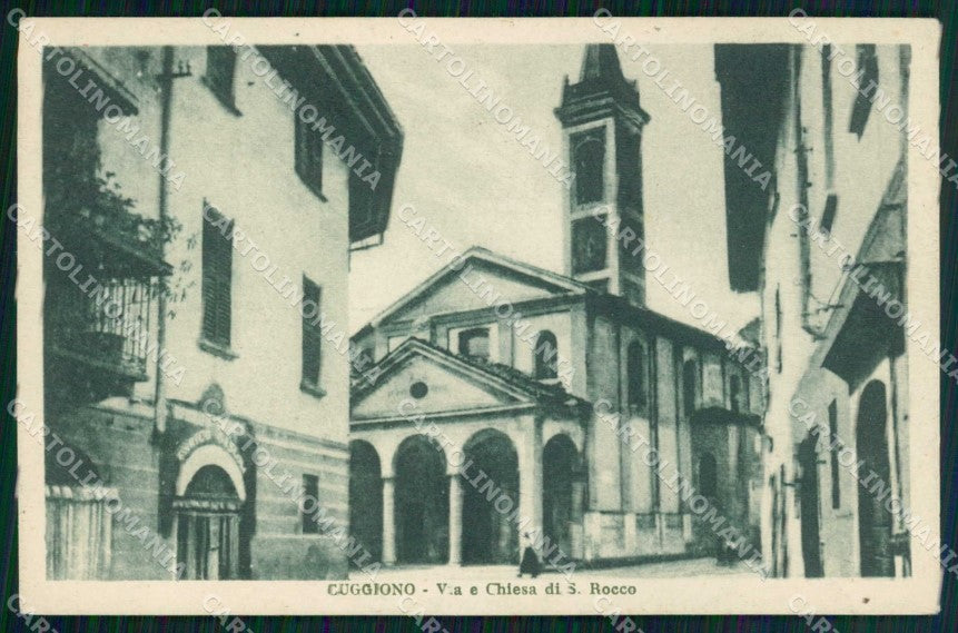 Milano Cuggiono Chiesa San Rocco cartolina RB6754 – fronte