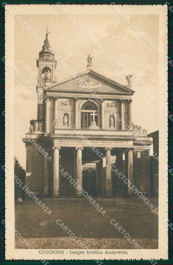 Milano Cuggiono Insigne Basilica Arcipretale cartolina RB6757 – fronte