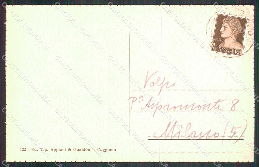 Milano Cuggiono Insigne Basilica Arcipretale cartolina RB6757 – retro