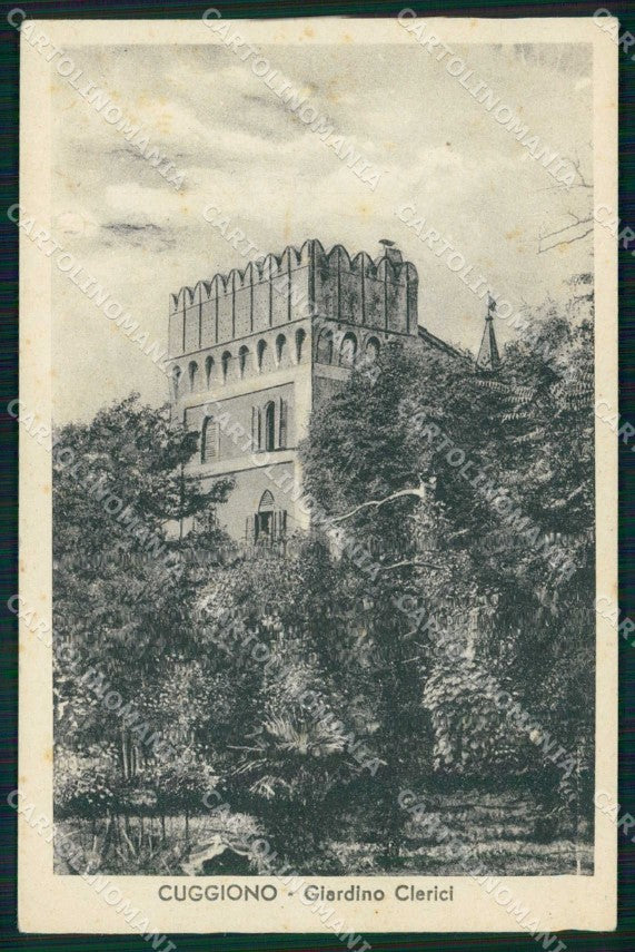 Milano Cuggiono Giardini Clerici cartolina RB6758 – fronte
