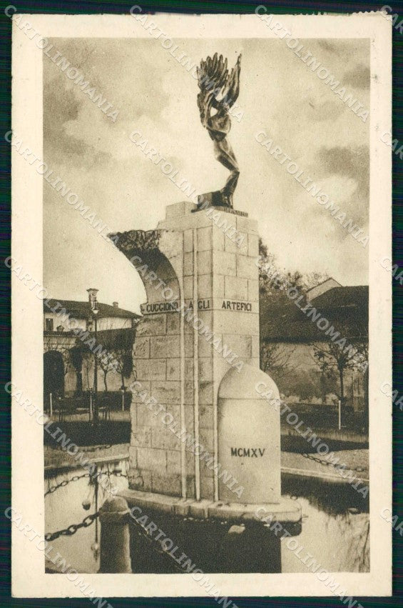 Milano Cuggiono Monumento ai Caduti Vittoria Piave cartolina RB6760 – fronte